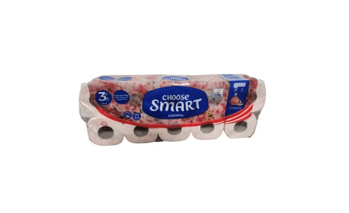 SMART ESSENTIAL HARTIE IGIENICA 3STR 10ROLE PIERSICA 